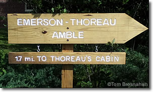 Emerson-Thoreau Amble sign