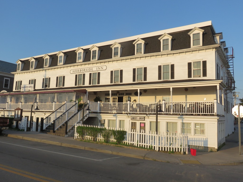 Harborside Inn, Block Island, in July 2019
