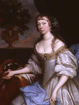 Portrait of Elizabeth, by John Michael Wright, Fleming Museum, Burlington VT
