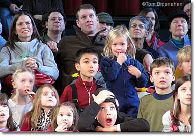 Audience at Circus Smirkus, Greensboro VT