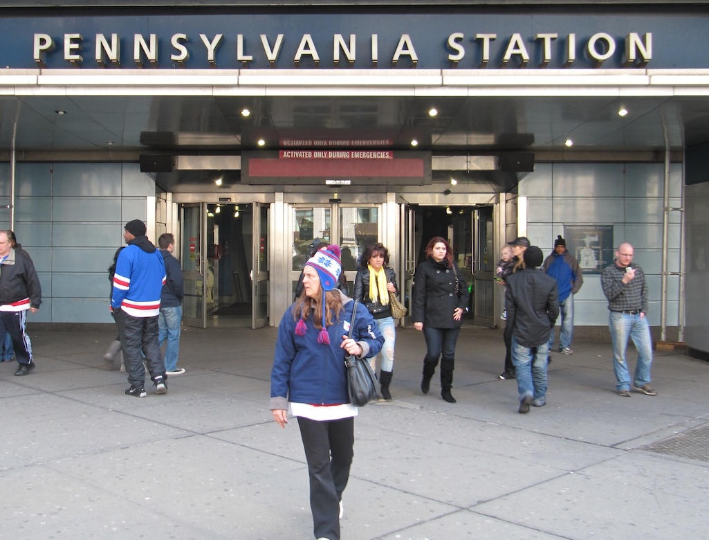 Pennsylvania Station entrance, New York City