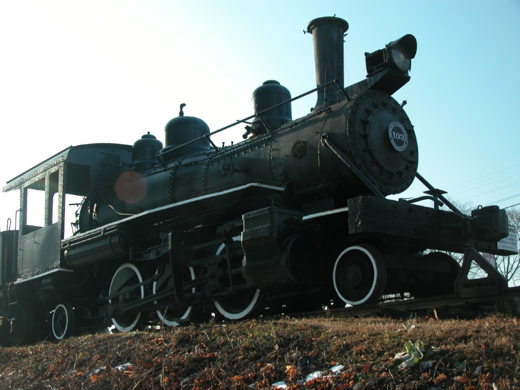 Essex Steam Train locomotive, Ivoryton CT