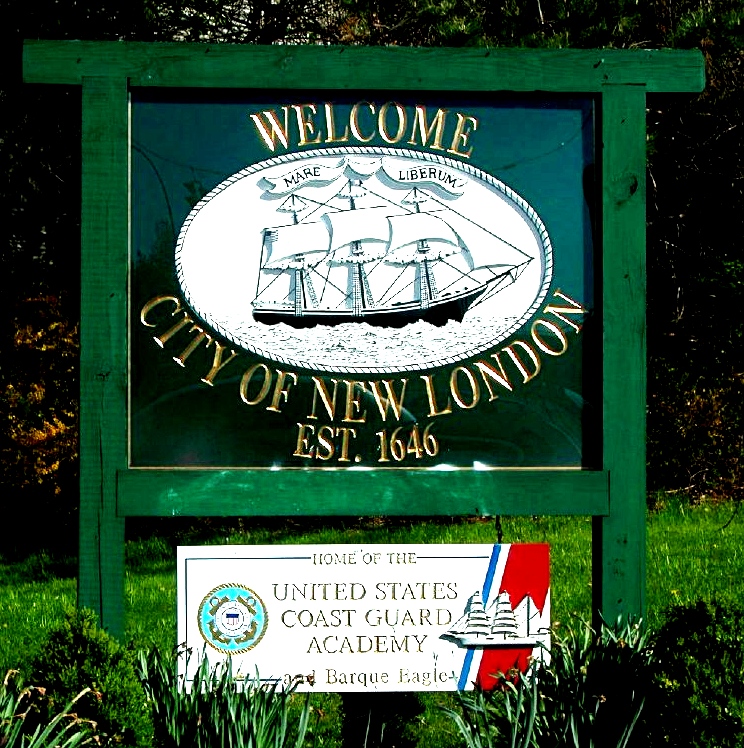 City of New London sign