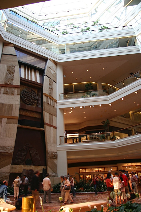 Copley Place shopping mall, Back Bay, Boston MA