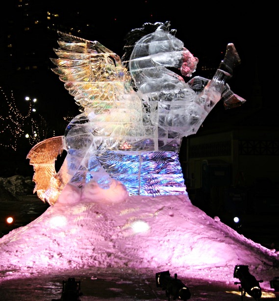 Ice Sculpture, Boston MA