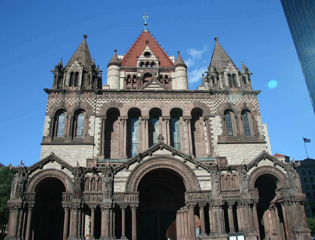 Trinity Church, Copley Square, Boston MA.