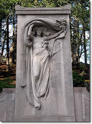 Melvin Memorial, by Daniel Chester French, Sleepy Hollow Cemetery, Concord, Massachusetts