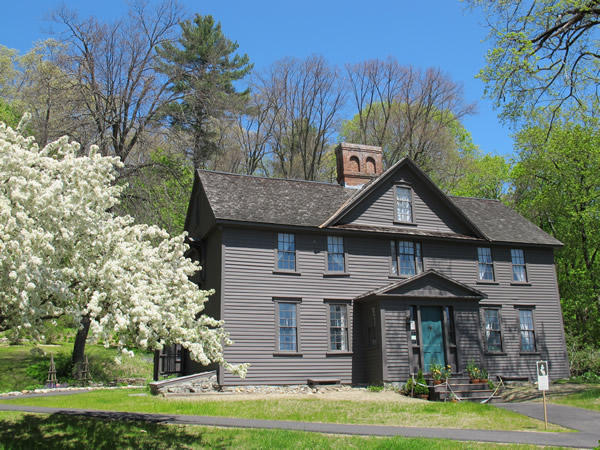 Orchard House, home of the Alcotts in Concord MA.