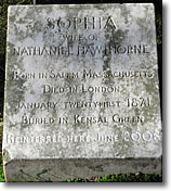 Sophia Hawthorne Grave, Concord MA