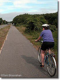 Bicycling on Nantucket Island MA