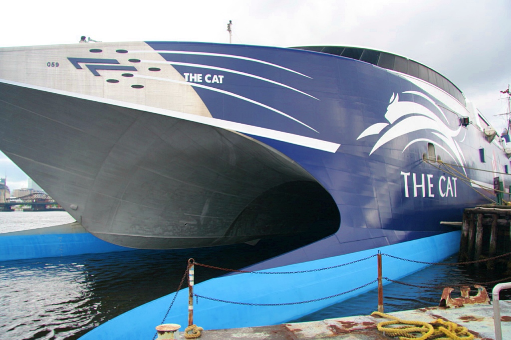 The Cat car-ferry from Bar Harbor to Nova Scotia