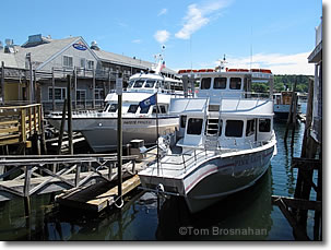 Boats in Boothbay Harbor, Maine