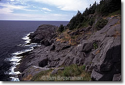 Rocky Monhegan Island Shore, Maine