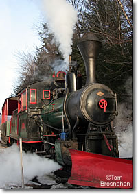 Steam Locomotive, Loon Mountain, Lincoln NH