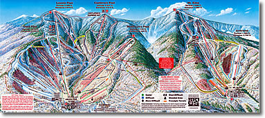 Sugarbush Ski Resort Trail Map
