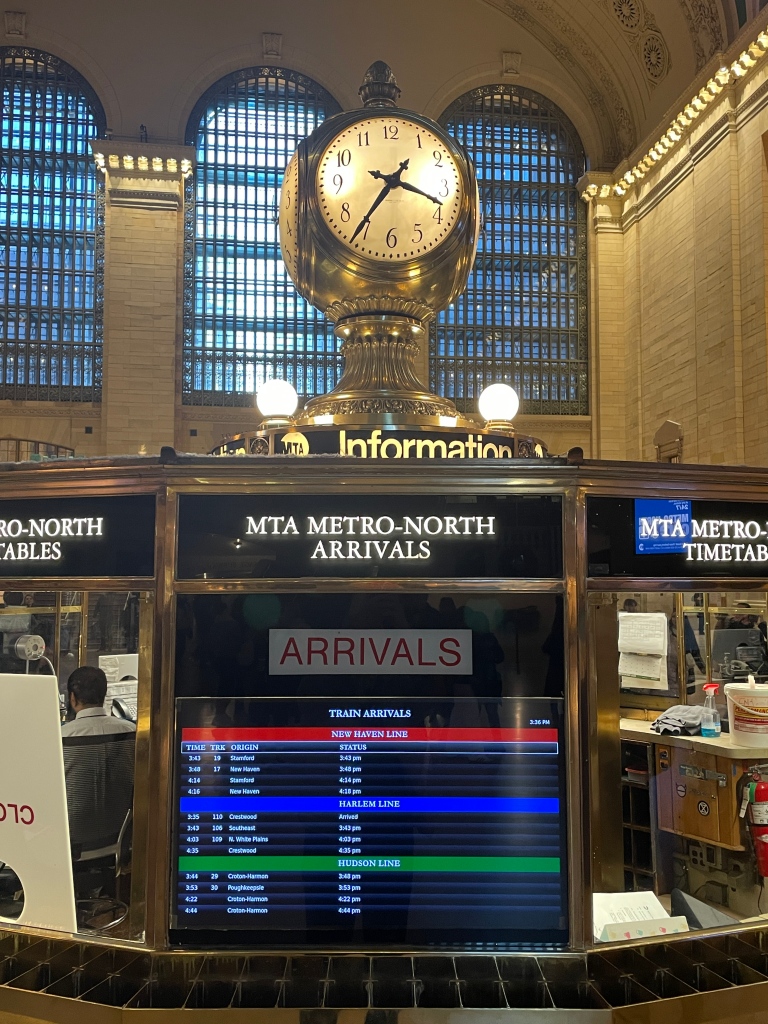 The clock, Grand Central Terminal, New York City