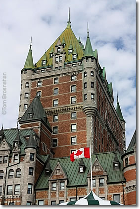 Chateau Frontenac Hotel, Quebec City, QC, Canada
