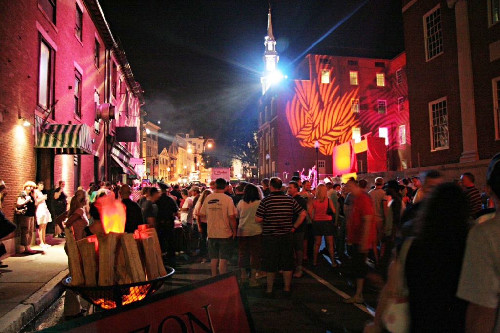 Street festival, Providence RI
