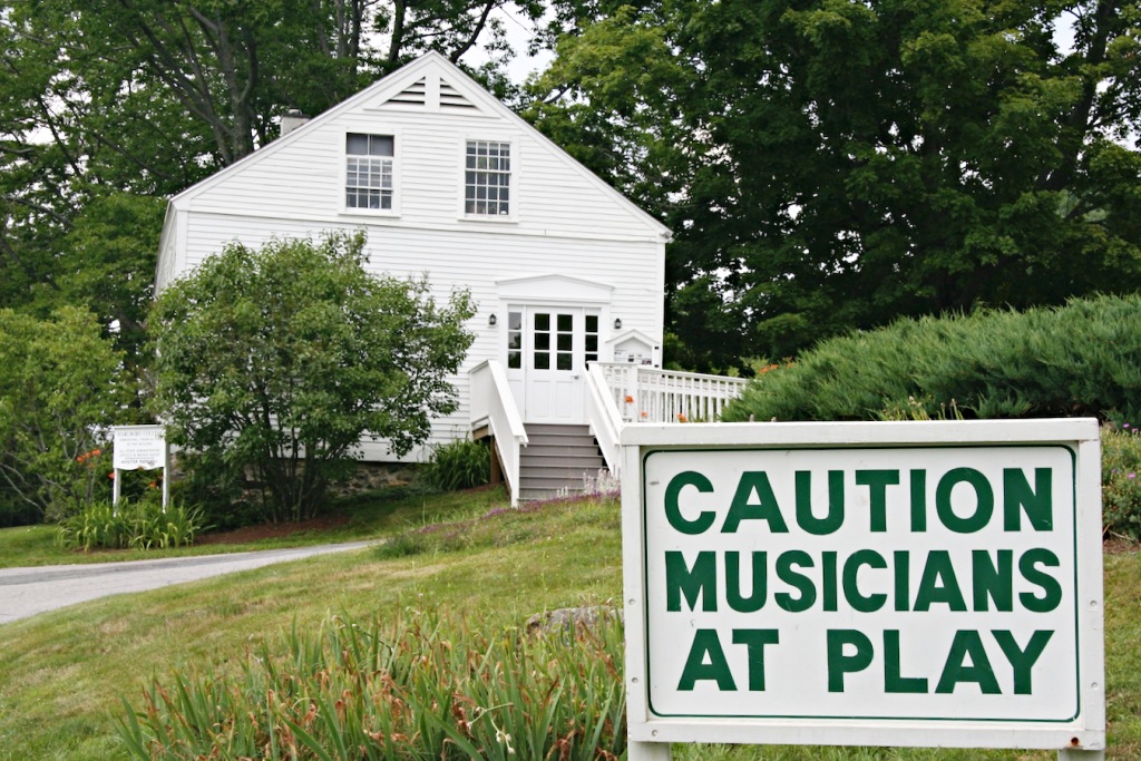 Musicians at Play sign, Marlboro, Vermont
