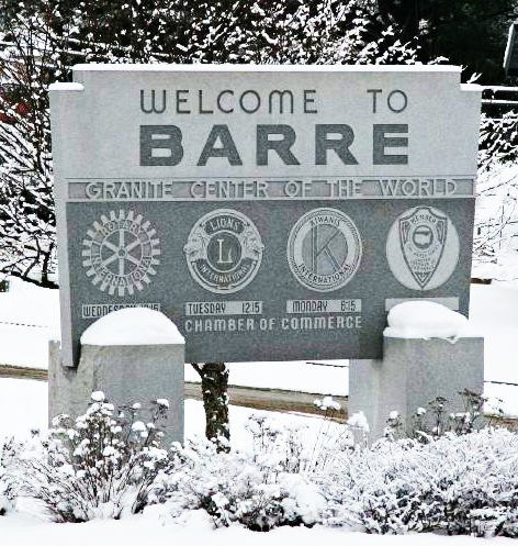 Welcome Sign, Barre VT