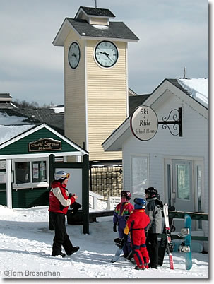 Ski school, Sugarbush Ski Resort, Vermont